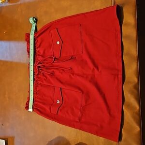 JESSY B red skirt size LARGE ModCloth